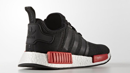Adidas nmd runner black - r1, red